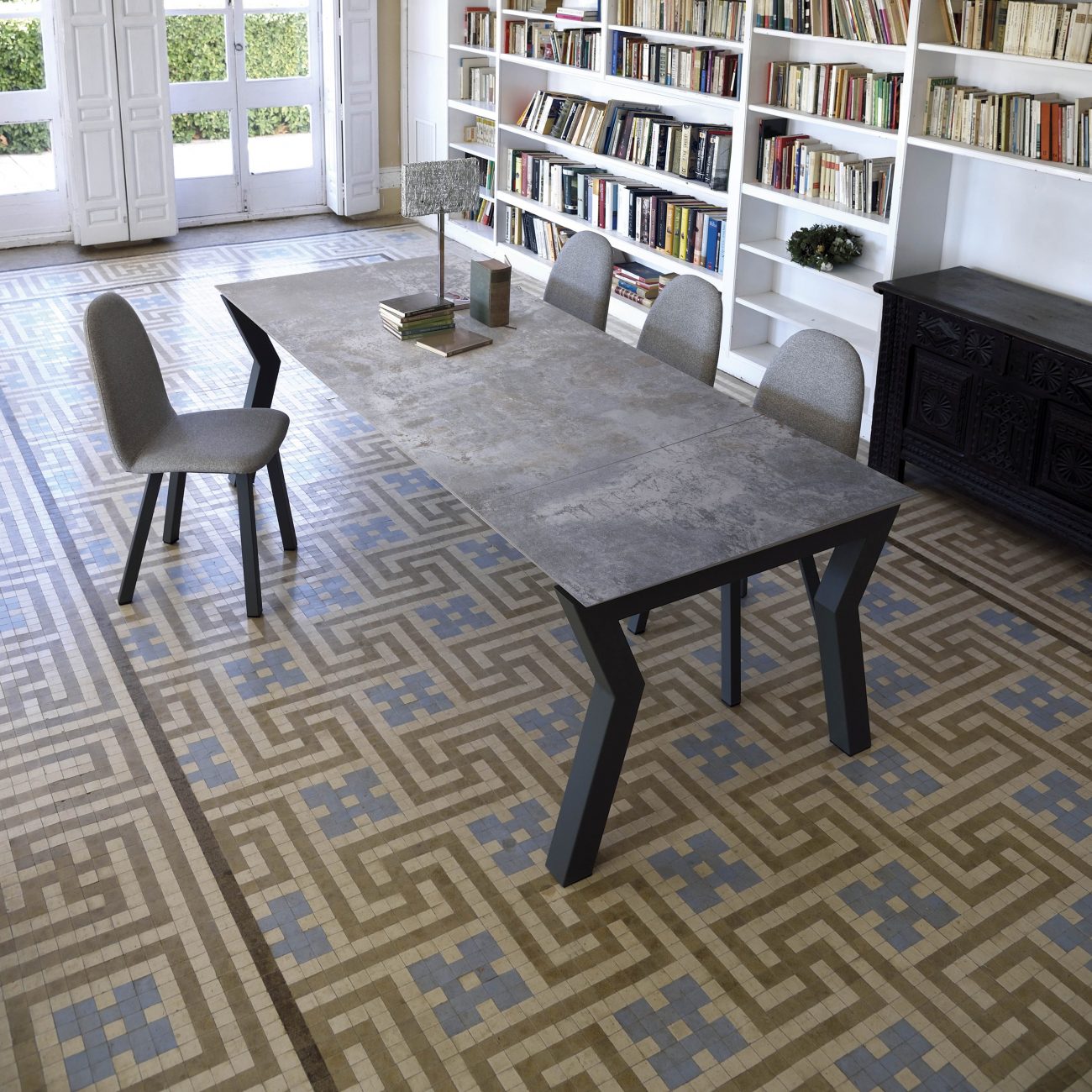SKY PLUS DEKTON-CERAMIC-MESA DE COMEDOR-TABLE DE SALLE A MANGER-EESTISCH-DINING TABLE