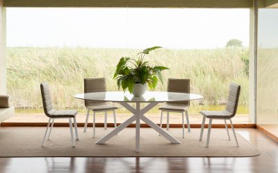 TABLE-MESA-TISCH MOON OVAL DEKTON BERGEN  + TIME C