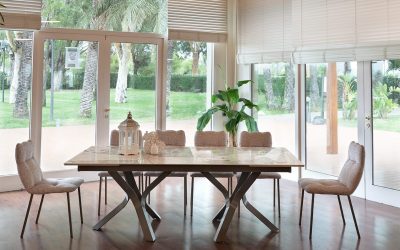 TABLE-MESA-TISCH KRON 2EXT DEKTON KHALO + FOREST