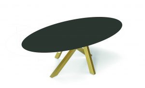 MOON OVAL DEKTON-CERAMIC-MESA DE COMEDOR-TABLE DE SALLE A MANGER-EESTISCH-DINING TABLE