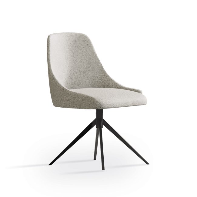 SILLA DE COMEDOR TAPIZADA GINA
