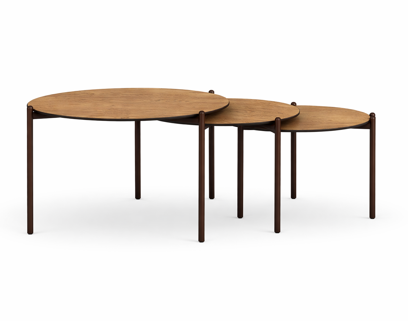 MESA DE CENTRO NIDO SHELL REDONDAS