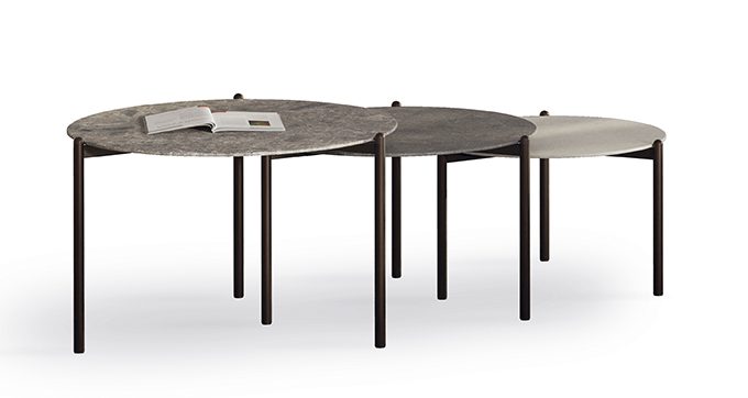 TABLES BASSES ROUND SHELL GIGOGNE
